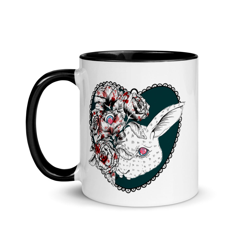 White Rabbit Mug
