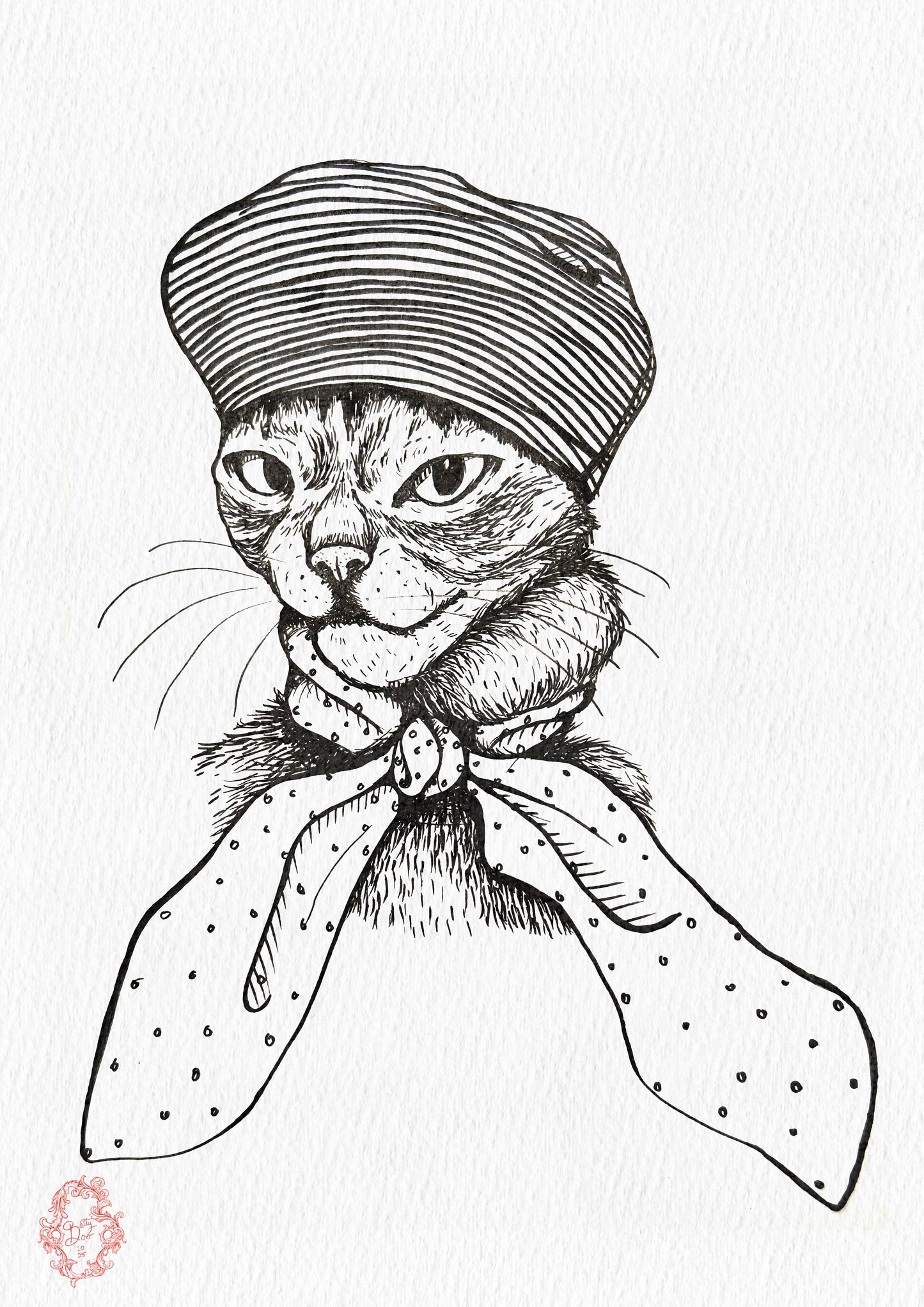 ✨Fancy Hat On A Cat✨ {PRINT}