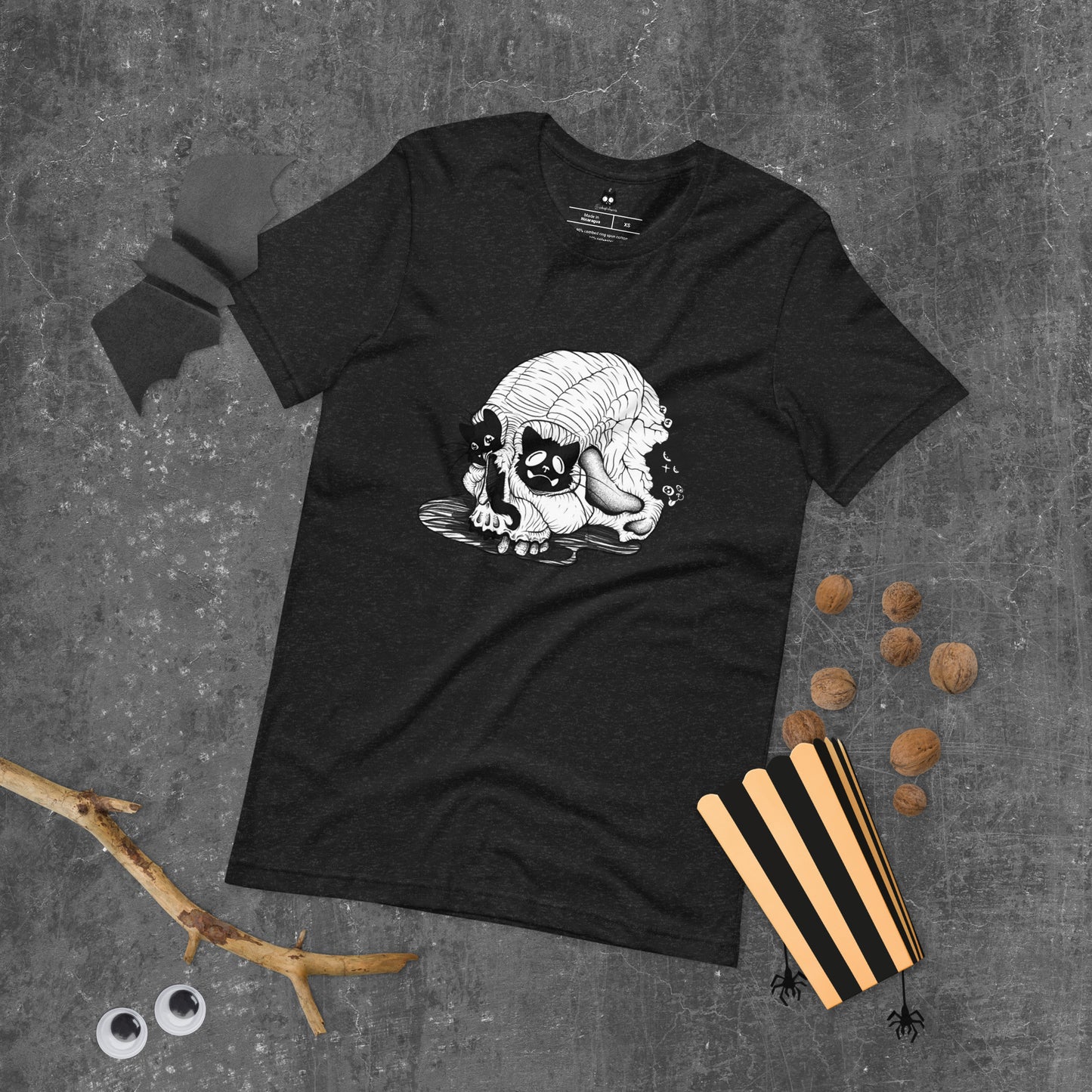 Skully kitties || Unisex t-shirt