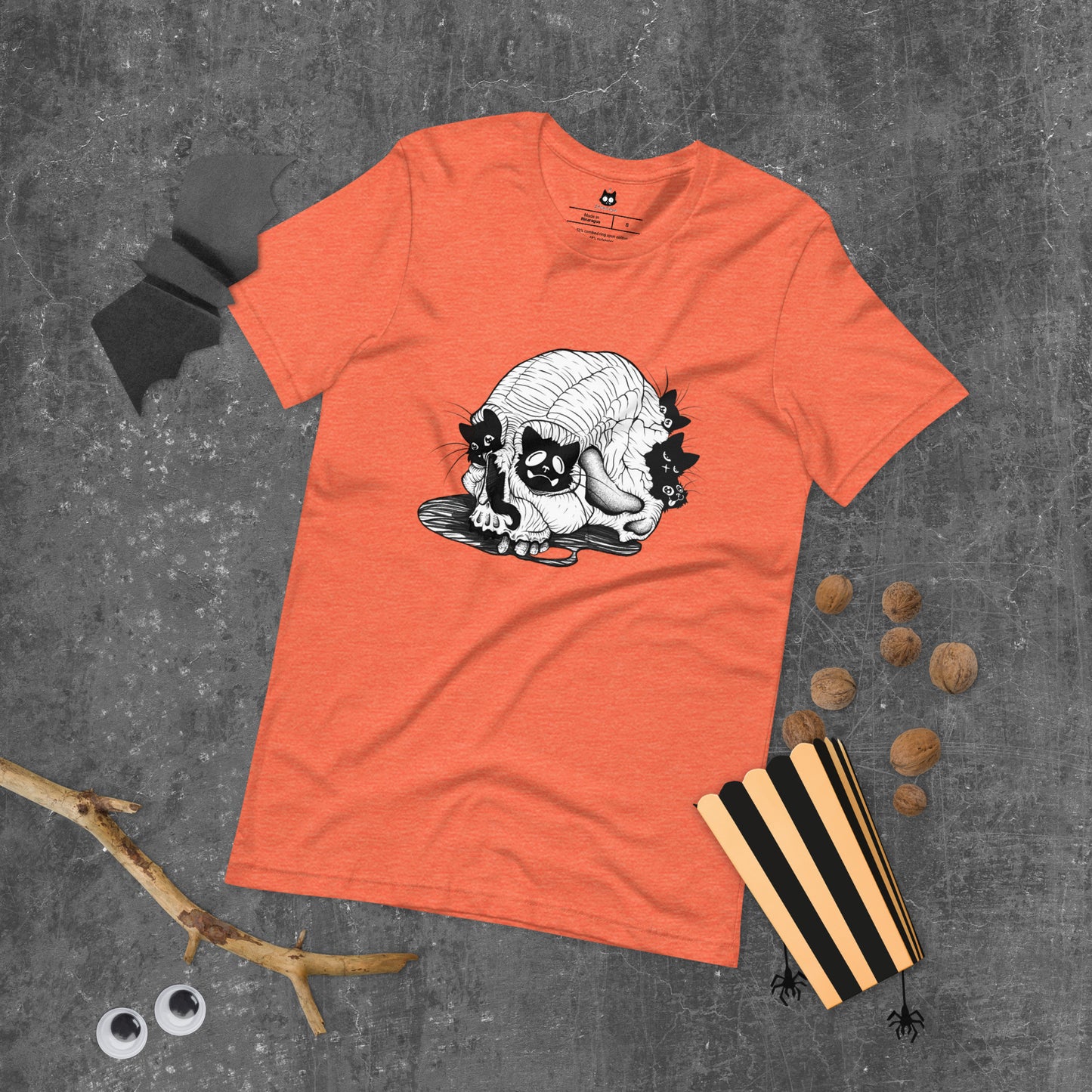 Skully kitties || Unisex t-shirt