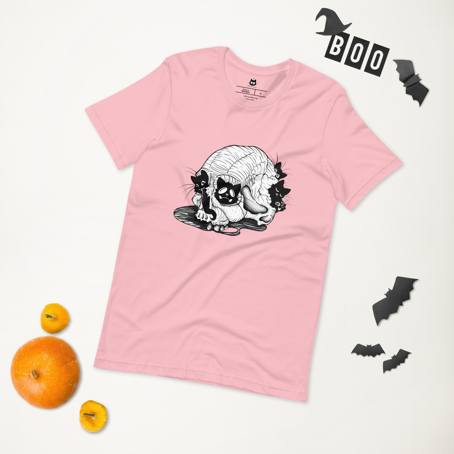 Skully kitties || Unisex t-shirt