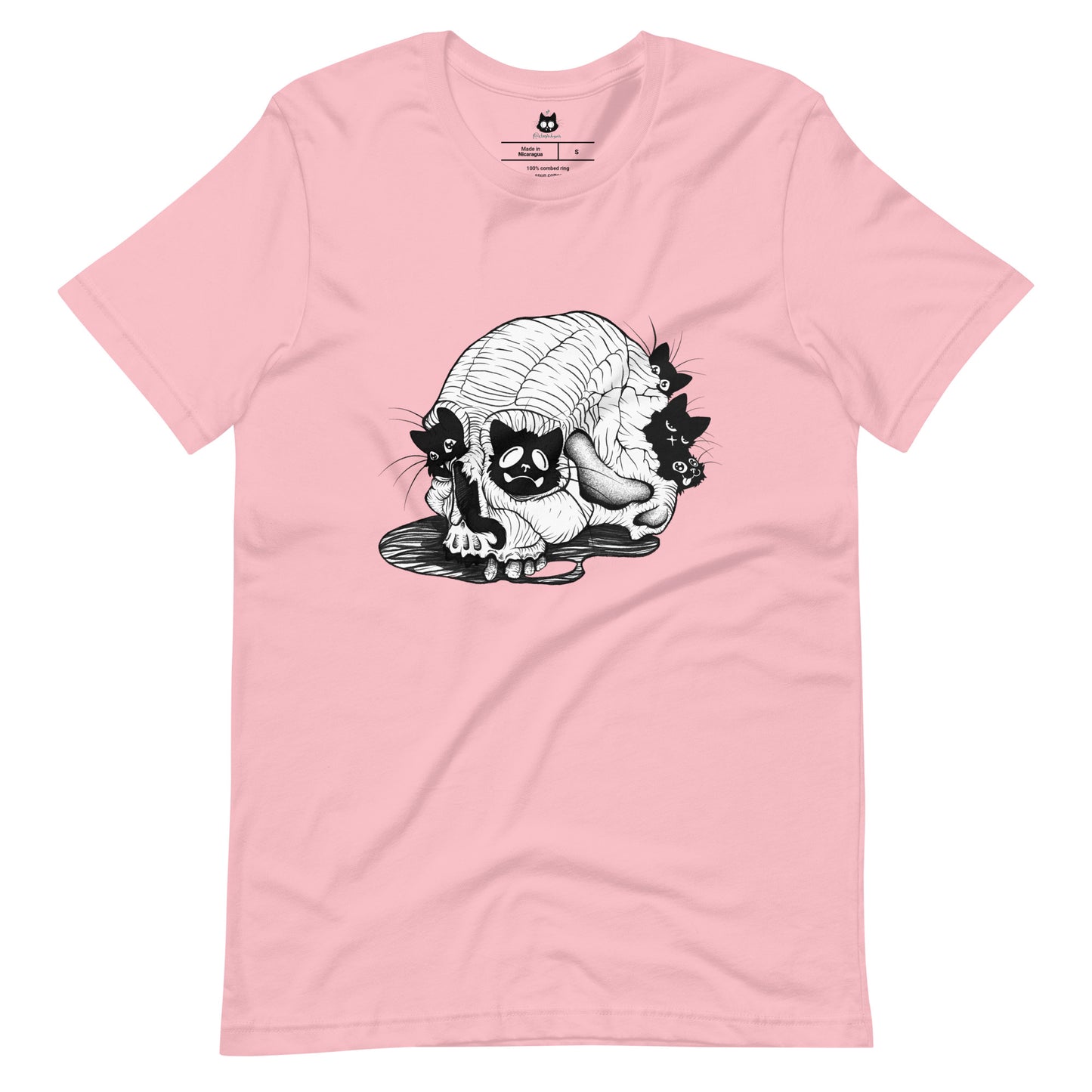 Skully kitties || Unisex t-shirt