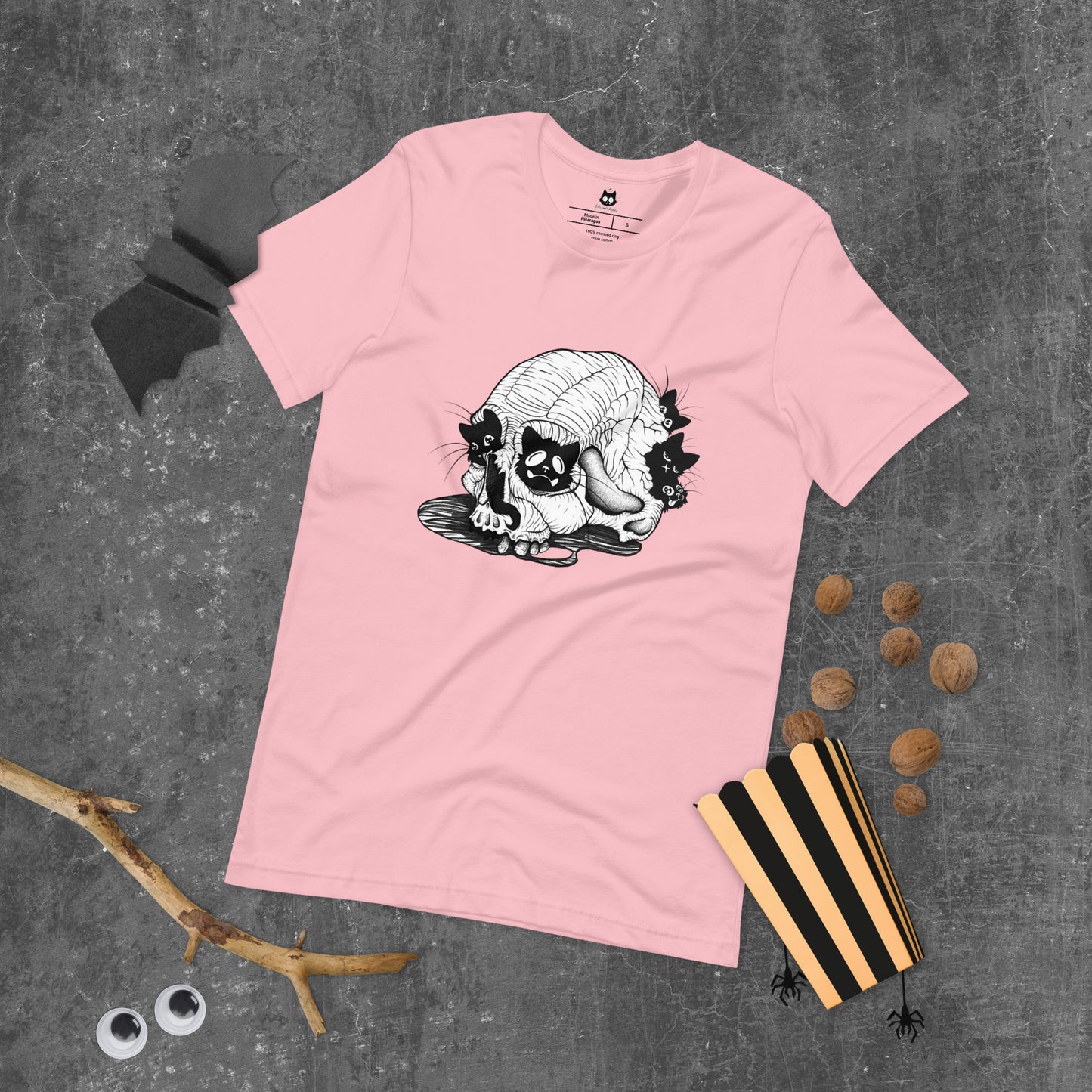 Skully kitties || Unisex t-shirt