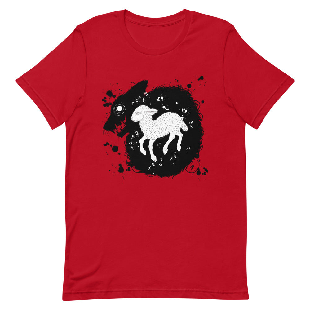 Ba-Ba-Ba Sheep Chaos || Short-Sleeve Unisex T-Shirt